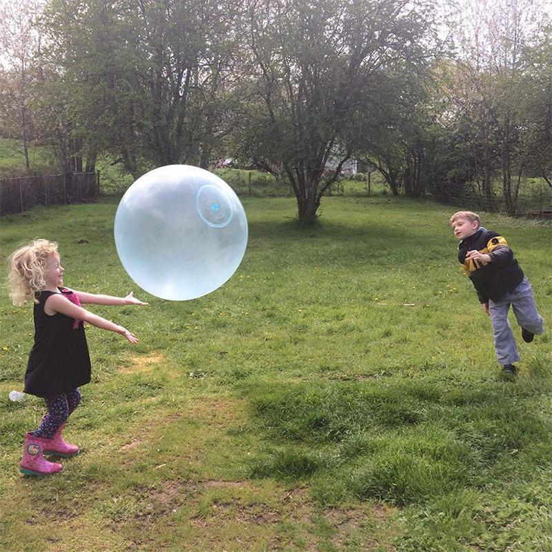 Scheurbestendige opblaasbare bubbelbal