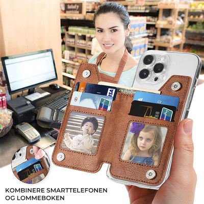 2 in 1 portemonnee Hoesje 1+1 GRATIS