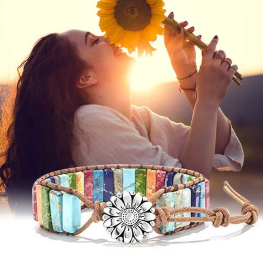 🎁PERFECT CADEAU🎁 - Zonnebloem Armband🌻