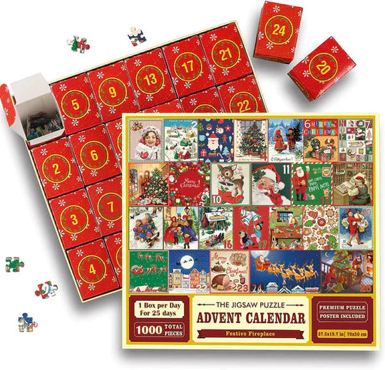 Adventskalender 2024 Kerstlegpuzzels