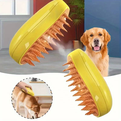 3 In 1 Stoomborstel Voor Katten & Honden