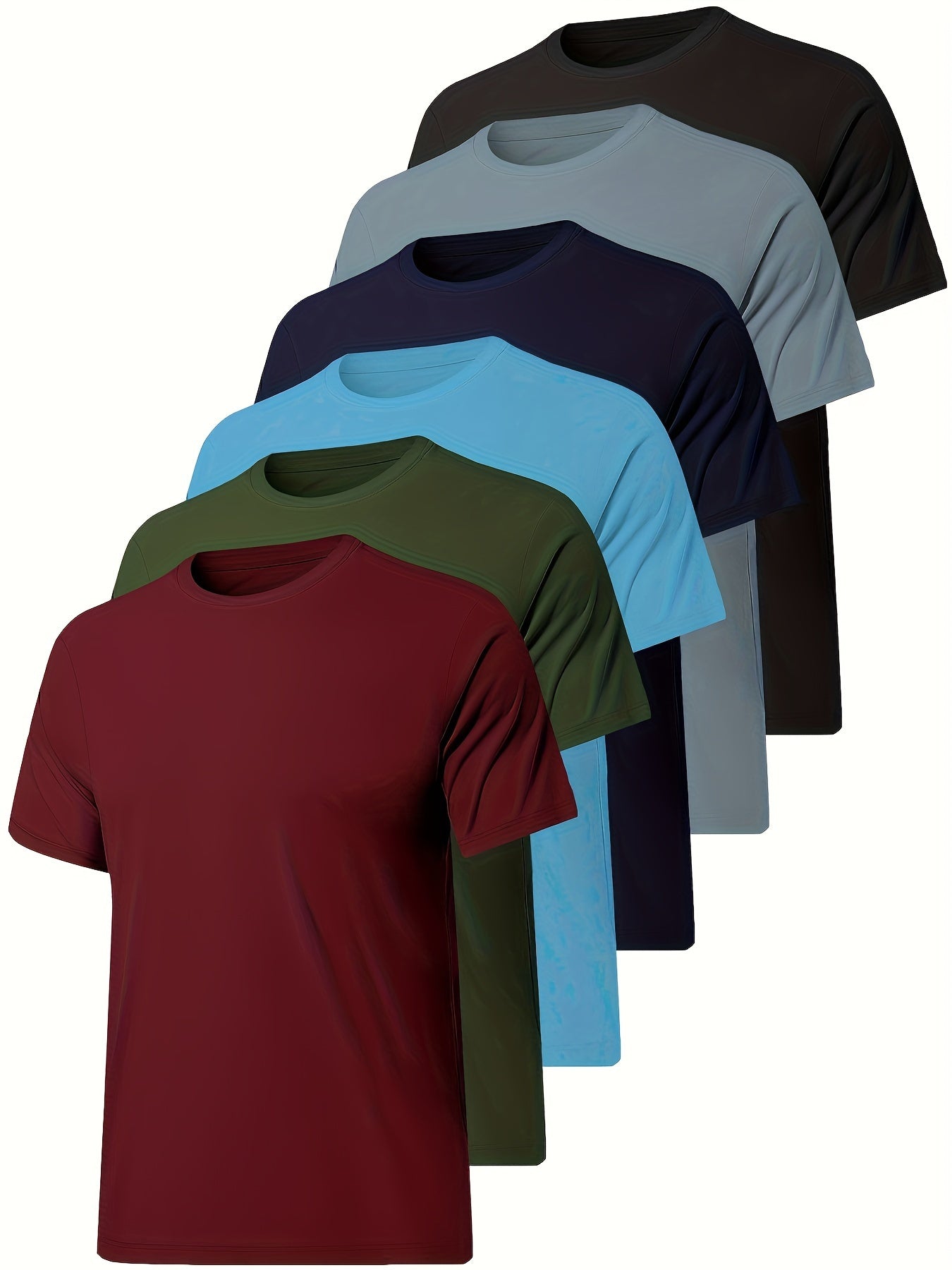 Set van 6 T-shirts - slim fit