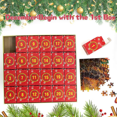 Adventskalender 2024 Kerstlegpuzzels