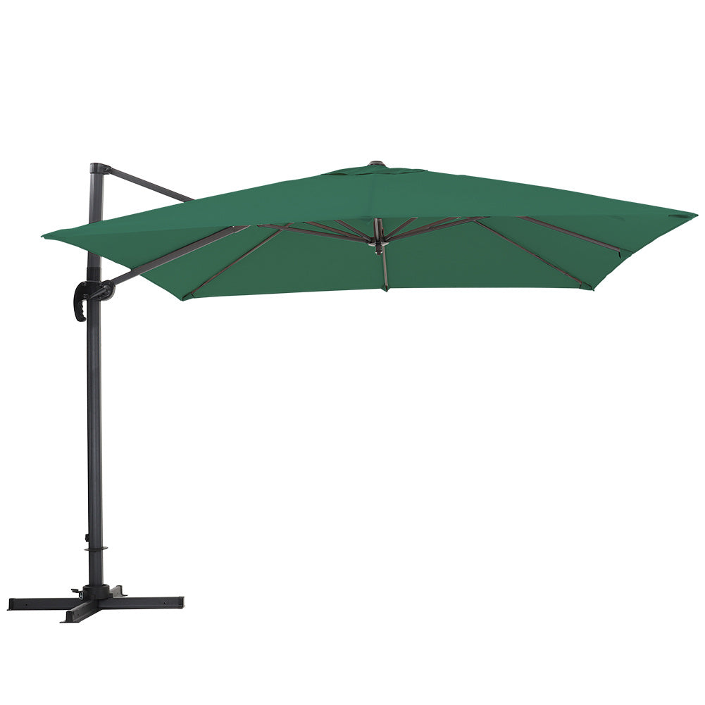 3M*3M tuinparasol, kantelbaar en draaibaar