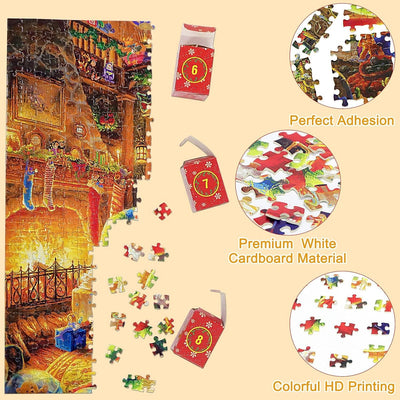 Adventskalender 2024 Kerstlegpuzzels