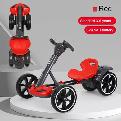 🛒Opvouwbare elektrische kinderkart TIJDELIJKE EINDEJAARSKORTING🔥