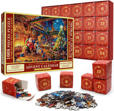 Adventskalender 2024 Kerstlegpuzzels