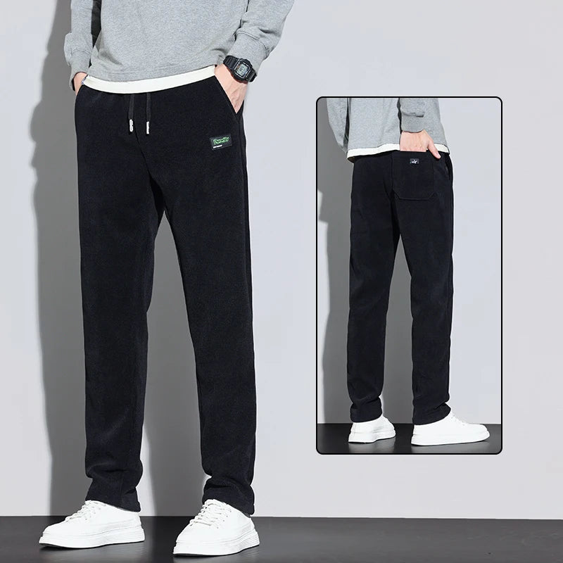 Fleece-lined mannen broek