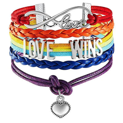 Lgbtq Regenboog Verstelbaar Armband