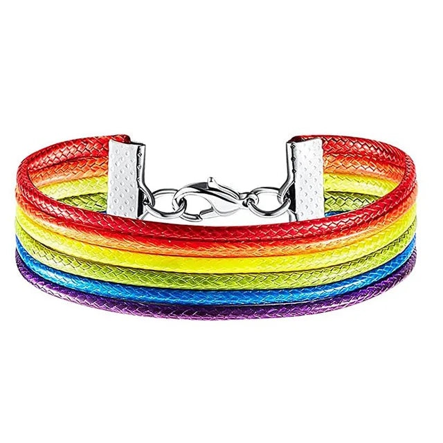 Lgbtq Regenboog Verstelbaar Armband