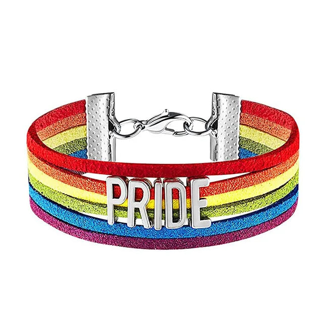 Lgbtq Regenboog Verstelbaar Armband