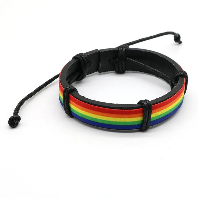 Lgbtq Regenboog Verstelbaar Armband