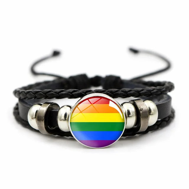 Lgbtq Regenboog Verstelbaar Armband