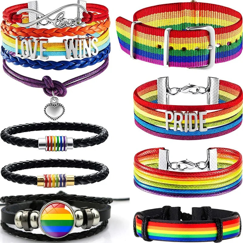 Lgbtq Regenboog Verstelbaar Armband