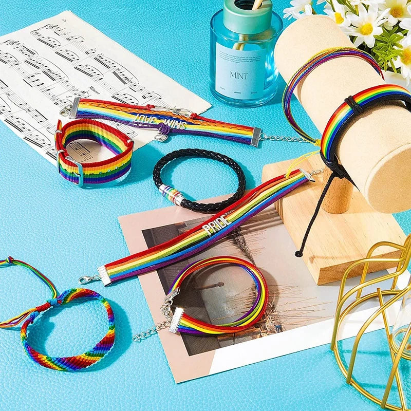 Lgbtq Regenboog Verstelbaar Armband