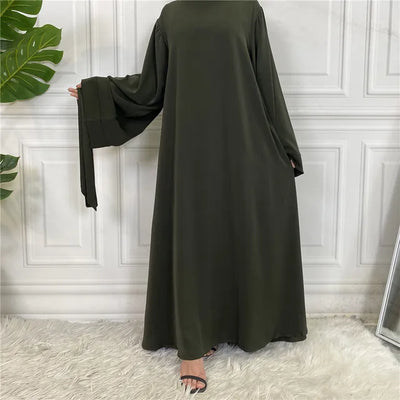 Modest vrouwen abaya