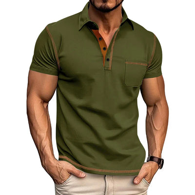 James™ modieus casual poloshirt