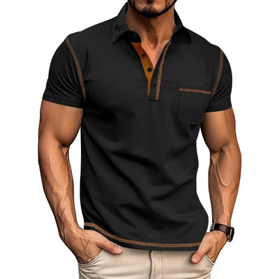 James™ modieus casual poloshirt