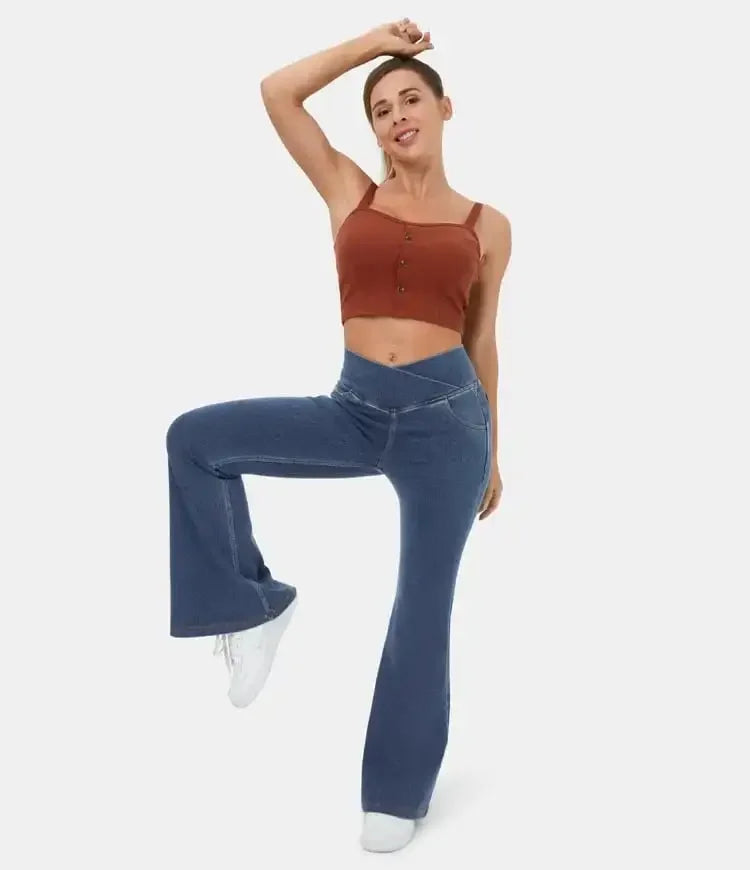 Chloé™ Stretchy Denim Hoge Taille