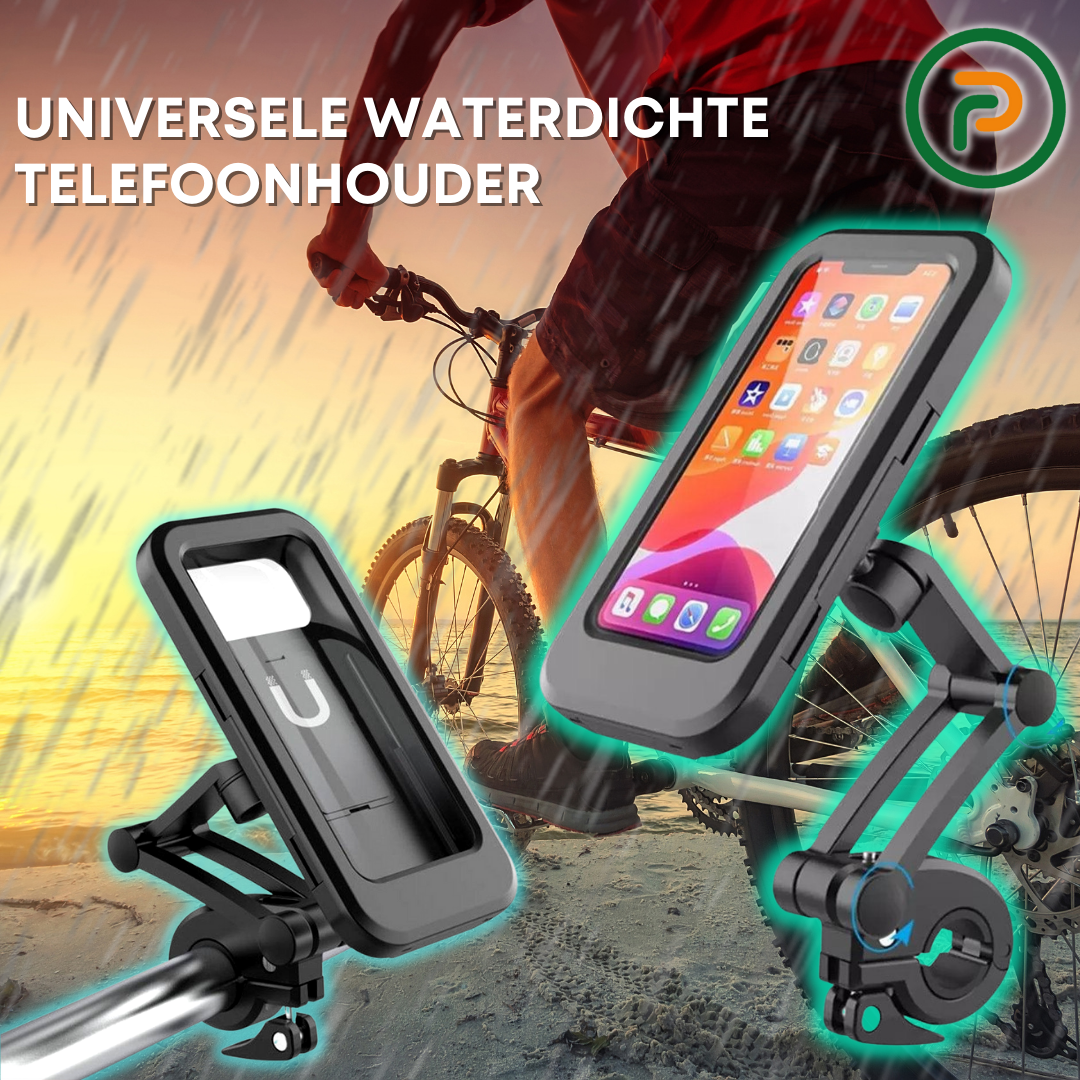 Waterdichte Telefoonhouder voor fiets & motor/ scooter