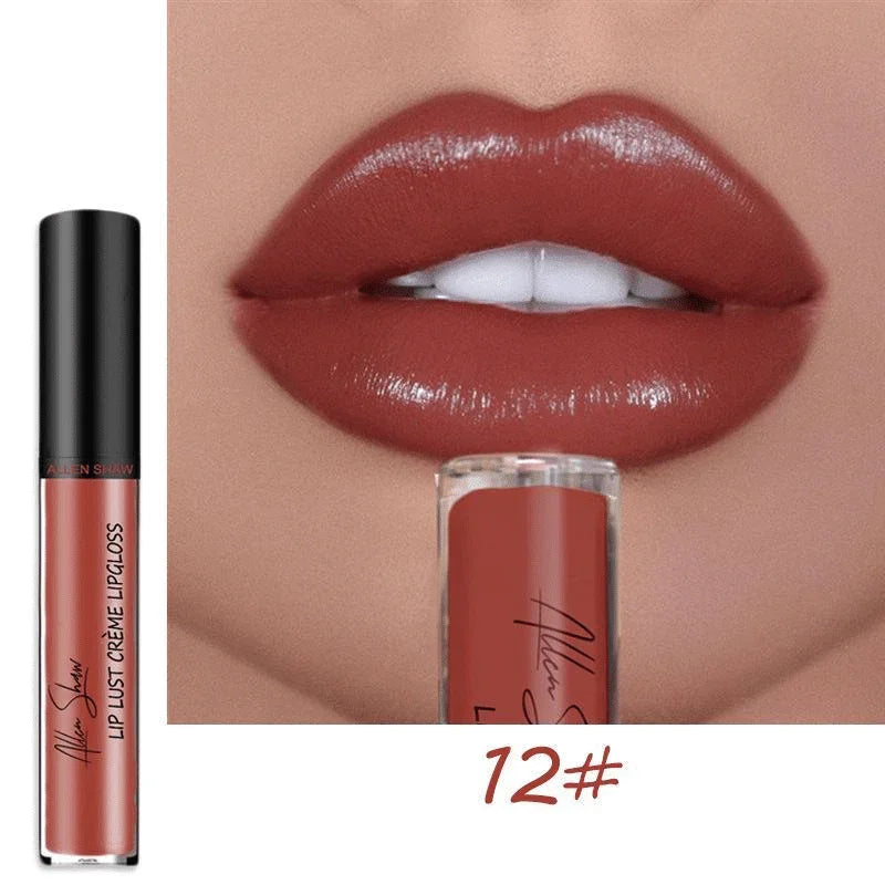 12 kleuren crème textuur lippenstift 1+1 GRATIS