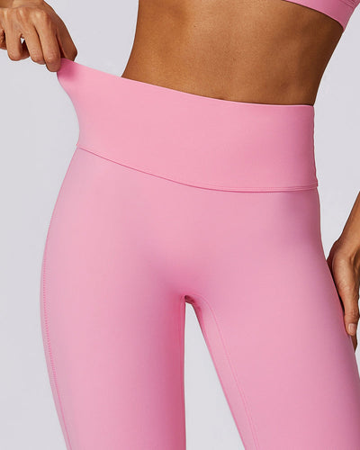 Naadloze bum-lifting yogabroek met hoge taille