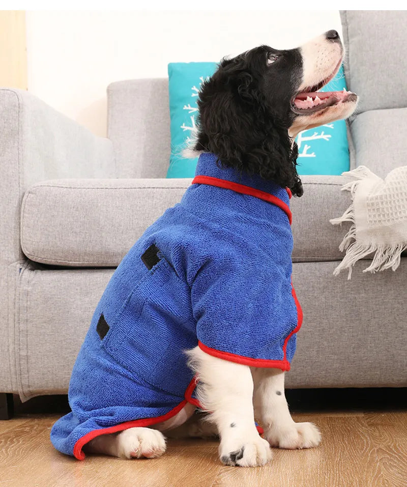 Bart | Hondenbadjas Comfort, Warmte en Stijl voor je Hond